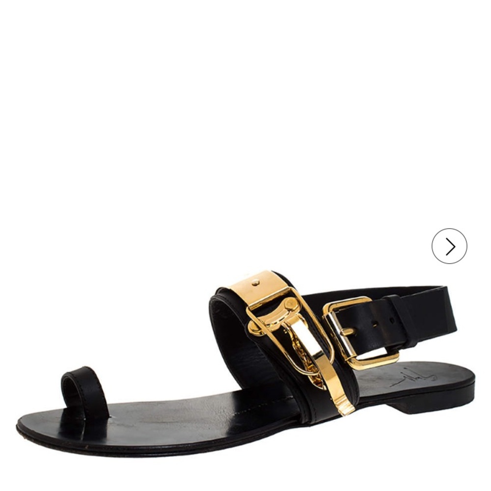 Giuseppe Zanotti Metal clasp Sandals / 39